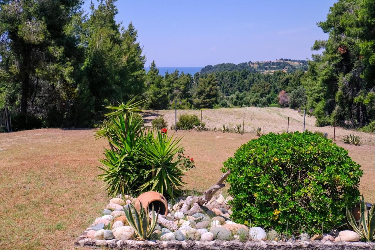Residence On The Hill Near The Sea Siviri Exteriér fotografie