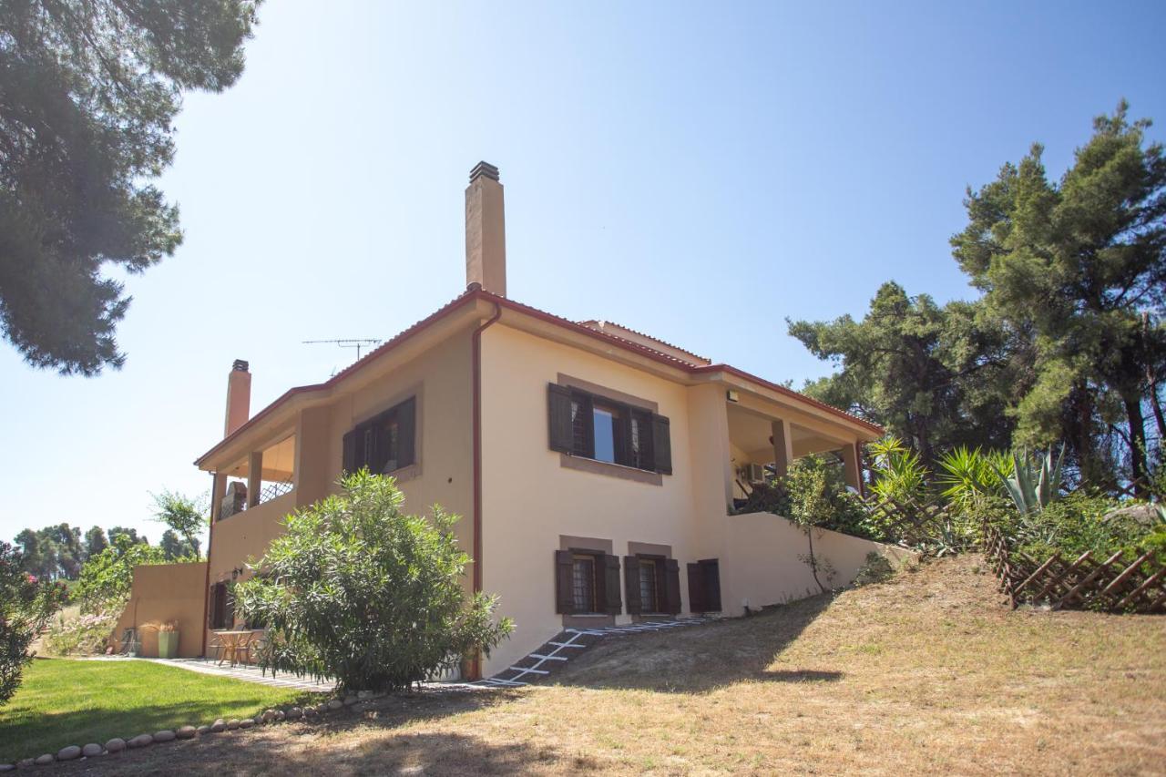 Residence On The Hill Near The Sea Siviri Exteriér fotografie